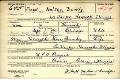 Thumbnail for Floyd Nelson > Bundy, Floyd Nelson (1910)