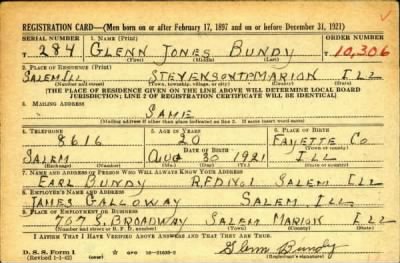 Thumbnail for Glenn Jones > Bundy, Glenn Jones (1921)