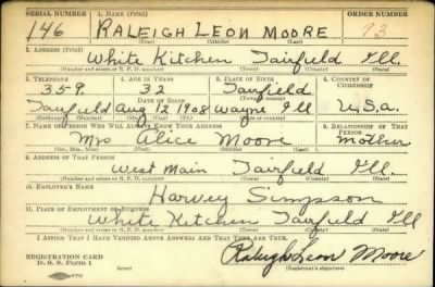 Thumbnail for Raleigh Leon > Moore, Raleigh Leon (1908)