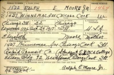 Thumbnail for Ralph E > Moore Jr, Ralph E (1917)