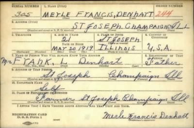 Thumbnail for Merle Francis > Denhart, Merle Francis (1919)