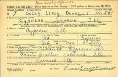 Thumbnail for Oscar Leroy > Davault, Oscar Leroy (1922)