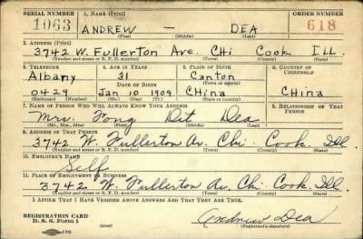 Thumbnail for Andrew > Dea, Andrew (1909)