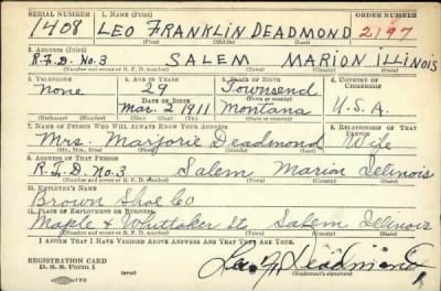 Thumbnail for Leo Franklin > Deadmond, Leo Franklin (1911)