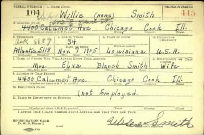 Thumbnail for Willie > Smith, Willie (1905)