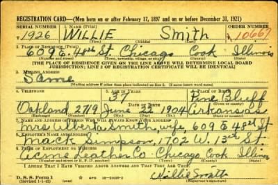 Thumbnail for Willie > Smith, Willie (1904)