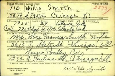 Thumbnail for Willis > Smith, Willis (1912)