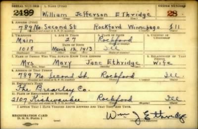 Thumbnail for William Jefferson > Ethridge, William Jefferson (1913)