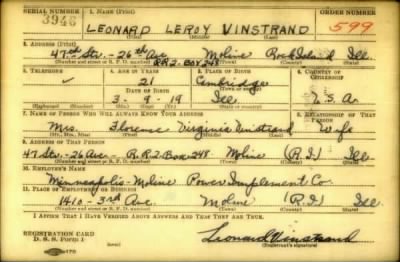 Thumbnail for Leonard Leroy > Vinstrand, Leonard Leroy (1919)