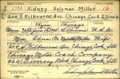 Thumbnail for Sidney Soloman > Miller, Sidney Soloman (1905)