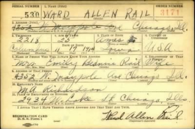 Thumbnail for Ward Allen > Rail, Ward Allen (1914)