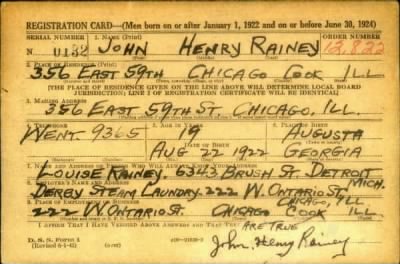 Thumbnail for John Henry > Rainey, John Henry (1922)