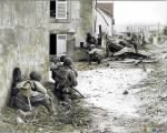 Thumbnail for US 23rd Infantry Regiment, 2nd Infantry Division advancing into the port city of Brest in Brittany September 9th 1944.jpg