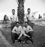 Thumbnail for Fred and Bob Lamm, Borten Twins, Yuma Army Air Field, Arizon, April 1945.jpg