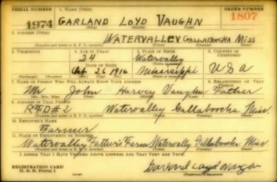 Thumbnail for Garland Loyd > Vaughn, Garland Loyd (1916)