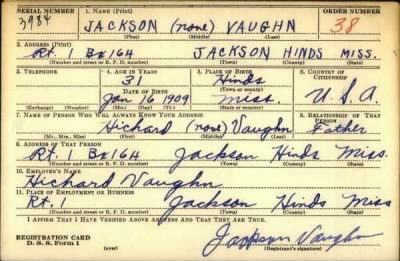 Thumbnail for Jackson > Vaughn, Jackson (1909)