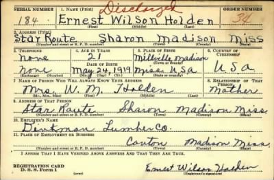 Thumbnail for Ernest Wilson > Holden, Ernest Wilson (1919)