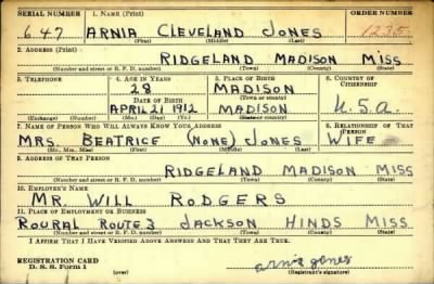 Thumbnail for Arnia Cleveland > Jones, Arnia Cleveland (1912)