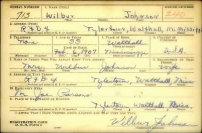 Thumbnail for Wilbur > Johnson, Wilbur (1907)