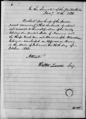 Oct. 11, 1832-Dec. 17, 1834 > 175 - Potawatomi on Tippecanoe River in the State of Indiana, October 26, 1832.