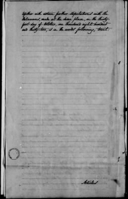 Thumbnail for Oct. 11, 1832-Dec. 17, 1834 > 176 - Shawnee and Delaware at Castor Hill in the County of St. Louis in the State of Missouri, October 26, 1832.