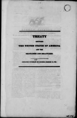 Oct. 11, 1832-Dec. 17, 1834 > 176 - Shawnee and Delaware at Castor Hill in the County of St. Louis in the State of Missouri, October 26, 1832.