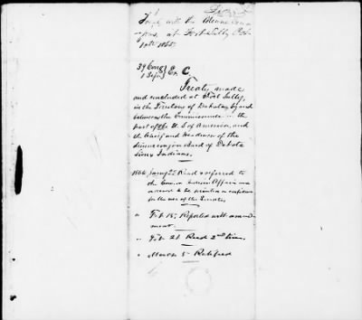 Oct. 10, 1865-Apr. 7, 1866 > 339 - Miniconjou Band of Dakota or Sioux Indians at Fort Sully in the Territory of Dakota, October 10, 1865.