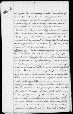 Thumbnail for Oct. 10, 1865-Apr. 7, 1866 > 341 - Confederated Tribes of Arapaho and Cheyenne tribes of Indians at the Camp on the Little Arkansas River in the State of Kansas, October 14, 1865; and assent to amendments, November 10 and 19, 1866.