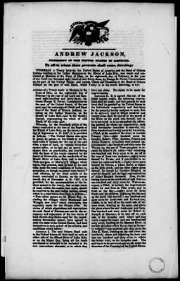 Thumbnail for Oct. 11, 1832-Dec. 17, 1834 > 184 - Ottawa at Mammuse in the State of Chile, February 12, 1833.