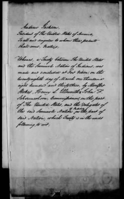 Thumbnail for Oct. 11, 1832-Dec. 17, 1834 > 185 - Seminole Concluded March 28th 1833. Ratified Apri 18th 1834.