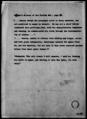 Thumbnail for Oct. 11, 1832-Dec. 17, 1834 > 185 - Seminole Concluded March 28th 1833. Ratified Apri 18th 1834.