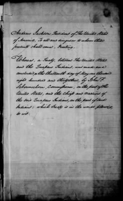 Thumbnail for Oct. 11, 1832-Dec. 17, 1834 > 185 - Seminole Concluded March 28th 1833. Ratified Apri 18th 1834.