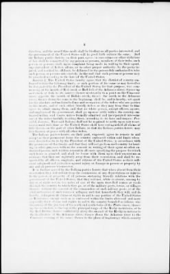 Thumbnail for Oct. 10, 1865-Apr. 7, 1866 > 341 - Confederated Tribes of Arapaho and Cheyenne tribes of Indians at the Camp on the Little Arkansas River in the State of Kansas, October 14, 1865; and assent to amendments, November 10 and 19, 1866.