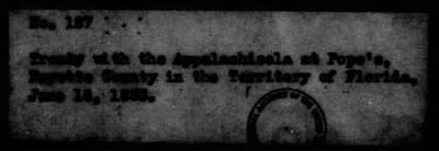 Thumbnail for Oct. 11, 1832-Dec. 17, 1834 > 187 - Appalachicola at Pope's Fayette County in the Territory of Florida, June 18, 1833.