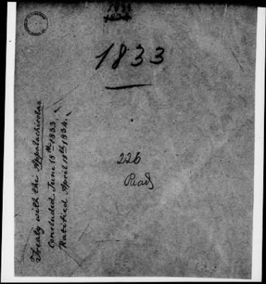 Thumbnail for Oct. 11, 1832-Dec. 17, 1834 > 187 - Appalachicola at Pope's Fayette County in the Territory of Florida, June 18, 1833.