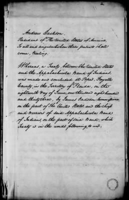 Thumbnail for Oct. 11, 1832-Dec. 17, 1834 > 187 - Appalachicola at Pope's Fayette County in the Territory of Florida, June 18, 1833.