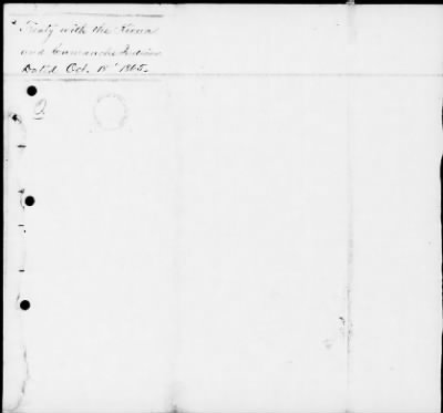 Thumbnail for Oct. 10, 1865-Apr. 7, 1866 > 343 - Comanche and Kiowa Tribes of Indians at the Council Ground on the Little Arkansas River eight miles from the mouth of said river, in the State of Kansas; October 18, 1865.