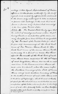 Oct. 10, 1865-Apr. 7, 1866 > 343 - Comanche and Kiowa Tribes of Indians at the Council Ground on the Little Arkansas River eight miles from the mouth of said river, in the State of Kansas; October 18, 1865.