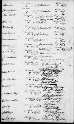 Thumbnail for Aug. 24, 1818-Nov. 7, 1825 > 120 - Treaty and additional article with the Florida Tribes of Indians on Moultrie Creek, September 18, 1823.