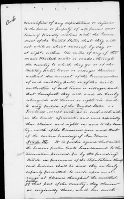 Thumbnail for Oct. 10, 1865-Apr. 7, 1866 > 343 - Comanche and Kiowa Tribes of Indians at the Council Ground on the Little Arkansas River eight miles from the mouth of said river, in the State of Kansas; October 18, 1865.