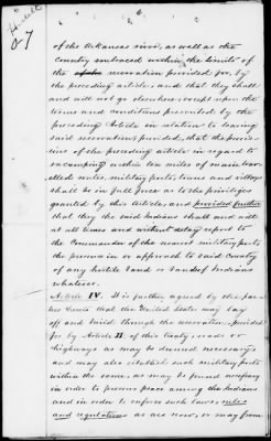 Oct. 10, 1865-Apr. 7, 1866 > 343 - Comanche and Kiowa Tribes of Indians at the Council Ground on the Little Arkansas River eight miles from the mouth of said river, in the State of Kansas; October 18, 1865.