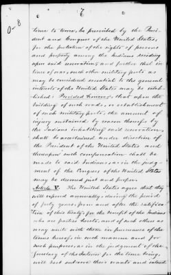 Oct. 10, 1865-Apr. 7, 1866 > 343 - Comanche and Kiowa Tribes of Indians at the Council Ground on the Little Arkansas River eight miles from the mouth of said river, in the State of Kansas; October 18, 1865.