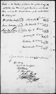 Thumbnail for Aug. 24, 1818-Nov. 7, 1825 > 120 - Treaty and additional article with the Florida Tribes of Indians on Moultrie Creek, September 18, 1823.