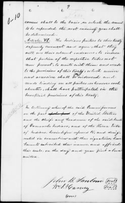 Oct. 10, 1865-Apr. 7, 1866 > 343 - Comanche and Kiowa Tribes of Indians at the Council Ground on the Little Arkansas River eight miles from the mouth of said river, in the State of Kansas; October 18, 1865.