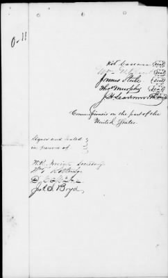 Thumbnail for Oct. 10, 1865-Apr. 7, 1866 > 343 - Comanche and Kiowa Tribes of Indians at the Council Ground on the Little Arkansas River eight miles from the mouth of said river, in the State of Kansas; October 18, 1865.