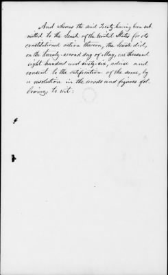 Oct. 10, 1865-Apr. 7, 1866 > 343 - Comanche and Kiowa Tribes of Indians at the Council Ground on the Little Arkansas River eight miles from the mouth of said river, in the State of Kansas; October 18, 1865.