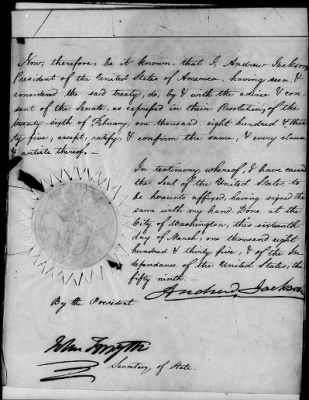 Thumbnail for Oct. 11, 1832-Dec. 17, 1834 > 193 - Potawatomi on Lake Max ce nie Kue Kee in the State of Indiana December 4, 1832.