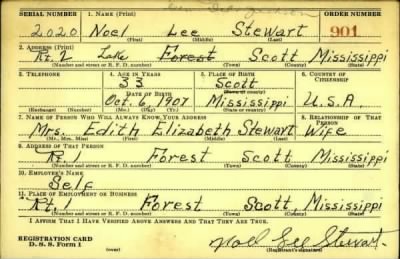 Noel Lee > Stewart, Noel Lee (1907)