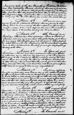 Thumbnail for July 1, 1835-Nov. 23, 1837 > 197 - Caddo at the Agency House in the Caddo Nation and State of Louisiana, and supplementary articles, July 1, 1835.