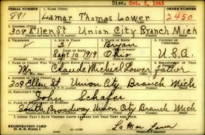 Thumbnail for Lamar Thomas > Lower, Lamar Thomas (1919)